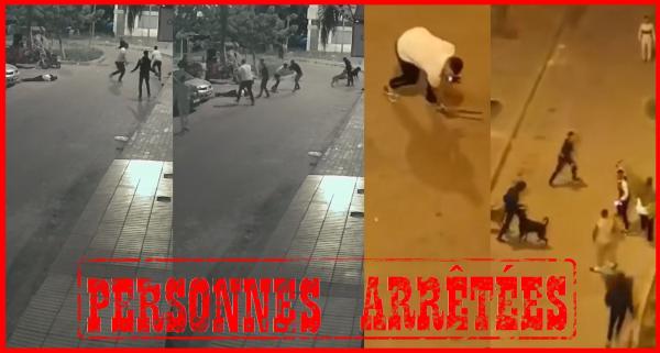 أمن الجديدة يدخل على خط فيديو تبادل العنف بالشارع العام